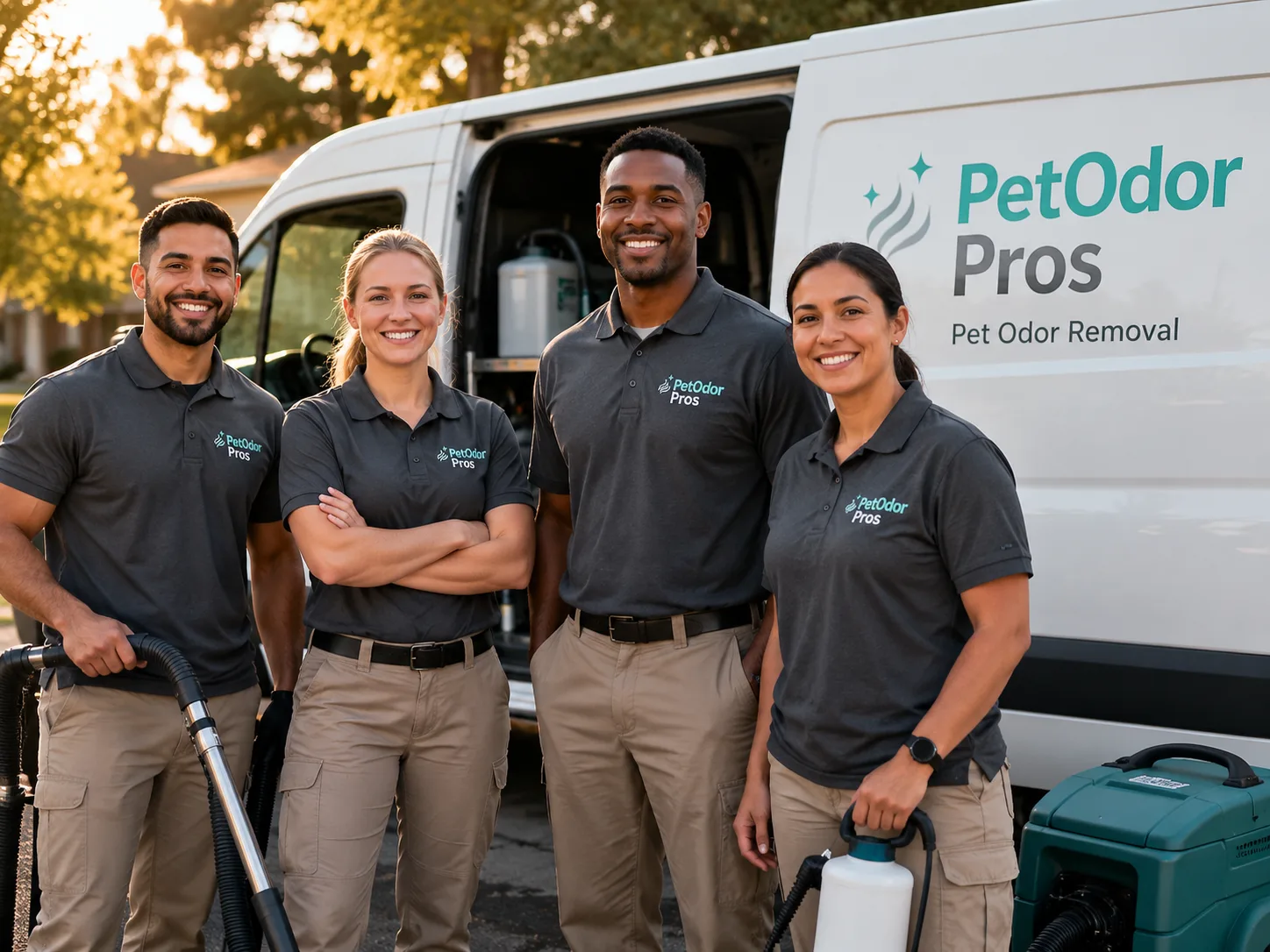 Pet Odor Removal team serving Etna, ME